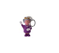 Puckator Queen LED Keyring with Sound (Rule Britannia) - Mothers Day Gifts Key Ring Keyrings Tags - Cool Keyrings Hoop Clip Fobs - Funny Cute Car Men's Accessories Stuff For Men Women - Trinket