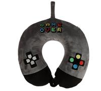 Puckator Relaxeazzz Game Over Plush Memory Foam Travel Pillow CUSH238 | Acotis - Polyester