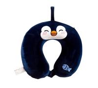 Relaxeazzz Nico the Penguin Adoramals Plush Memory Foam Travel Pillow - Neck Flight Airplane Pillow For Travel - Kids Neck Pillows Cushion For Sleeping Neck Pain Adults - Airport Essentials