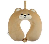 Puckator Relaxeazzz Shiba Inu Dog Plush Memory Foam Travel Pillow CUSH243 | Aco - Polyester