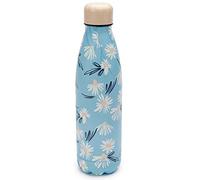 Puckator Reusable Daisy Lane Pick of The Bunch Botanical Floral Insulated Hot & Cold Drinks Bottle Leakproof Thermal Travel Flask 500ml Stainless Steel Double Walled Cool for 24 H & Warm for 12 Hours