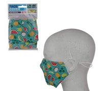 Puckator Reusable Face Covering - Non Medical Large Adult Size (Tropical)