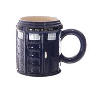 Puckator Round Police Box Ceramic Shaped Mug LON54 | Acotis - Ceramic