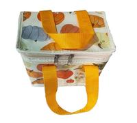 Puckator RPET Cool Bag Lunch Bag Autumn Harvest - Insulated Lunch Bag for Women Men Children - Lunch Box Bag For Work Family School - Beach Picnic Accessories - Picnic Box - Collapsable Lunchbag