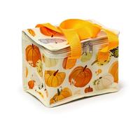 Puckator RPET Cool Bag Lunch Bag Autumn Harvest - Insulated Lunch Bag for Women Men Children - Lunch Box Bag For Work Family School - Beach Picnic Accessories - Picnic Box - Collapsable Lunchbag