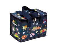 Puckator RPET Cool Bag Lunch Bag Marine Kingdom Themed - Made from Recycled Plastic Bottle - Insulated Lunch Bag for Women Men Children - Lunch Box Bag for Work & School - Beach Picnic Accessories