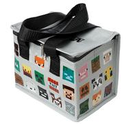 Puckator RPET Cool Bag Lunch Bag Minecraft Faces COOLB104 | Acotis - Plastic