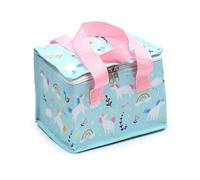 Puckator RPET Cool Bag Lunch Bag Unicorn Magic Themed - Made from Recycled Plastic Bottle - Insulated Lunch Bag for Women Men Children - Lunch Box Bag for Work & School - Beach Picnic Accessories