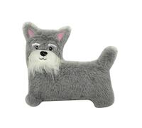 Puckator Schnauzer Dog Microwavable Plush Lavender Heat Pack - Heating Pads - Hot Heat and Ice Cold Cool Pack Packs Bag for Sport Injuries Knee Back Pain - Bed Warmer - Wellness Health Products