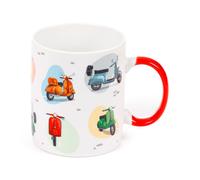 Puckator Scooter Porcelain Mug MUG485 | Acotis - Porcelain