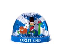 Puckator Scotland Souvenir Medium Glitter Snow Storm WB38 | Acotis - Plastic