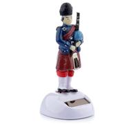 Puckator Toy Figure Scottish Piper Solar Pal – Desk & Car Dashboard Decor