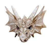 Puckator Shadows of Darkness Dragon Skull Ornament Large - Home Decoration - Dragon Skull Ornament Large - Ornaments - Resin - Home Accessories - - Living Room Accessories - Fantasy Gifts For Men