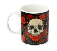 Skulls & Roses Porcelain Mug - 1 Piece