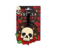 Puckator Skulls & Roses PVC Luggage Tag LUT50 | Acotis - PVC
