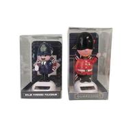 Puckator - Solar Powered Bobble Heads - 2 Pack - Police Man & Guardsman Designs