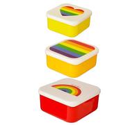 Somewhere Rainbow Lunch Snack Box Set of 3 S/M/L, none