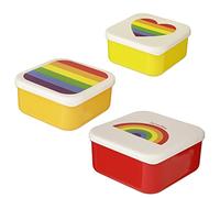 Somewhere Rainbow Lunch Snack Box Set of 3 S/M/L, none