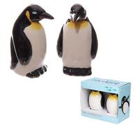 Puckator SP38 Penguin Salt and Pepper Set, 7.5 x 3.5 x 9 cm, Ceramic, Multi, Height 8.5cm Width 4.5cm Depth 6cm