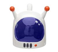 Puckator Space Cadet Astronaut Helmet Upside Down Ceramic Shaped Tea Coffee Mug Funny Home Accessories Cute Gifts for Girlfriend Large Mugs for Men Women Hot Drinks Cups Presents Secret Santa Gift