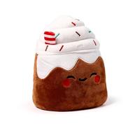 Puckator Spiced Latte Foodiemals Plush Door Stop - Door Stop Stoppers Stops Indoors - Door-Stops Wedge Stoper - Accessories - Peel Stop - Home Office Doorstops Doorstopper for Kids Improvement