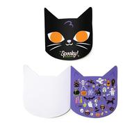 Puckator Spooky Stickers in Cat Shaped Sticker Book