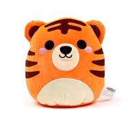 Puckator Squidglys Alfie the Tiger Adoramals Wild Plush Toy - Plushies Cute Animal Baby Newborn Kids Toys Stuff Gifts Gift For Girlfriend Cuddly Stuffed Toy Plushie