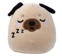 Puckator Squidglys Gus the Pug Adoramals Pets Plush Toy - Plushies Cute Animal Baby Newborn Kids Toys Stuff Gifts Gift For Girlfriend Cuddly Stuffed Toy Plushie