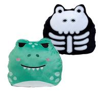 Puckator Squidglys Scratch the Adorasaur Reversible Adoramals Glow in the Dark Plush Toy - Plushies Cute Animal Baby Newborn Kids Toys Stuff Gifts Gift For Girlfriend Cuddly Stuffed Toy Plushie