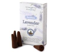 Puckator Stamford Backflow Incense Cones - Lavender Scented - Spiritual Incense Cone - Zen Meditation Gifts - Organic Cone Insence - Insense - Mythical - Incense Burner Cones - Scented Cones - 12Pcs