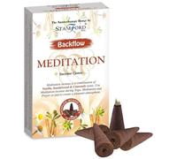 Puckator Stamford Backflow Incense Cones - Meditation Scented - Spiritual Incense Cone - Zen Meditation Gifts - Organic Cone Insence - Insense - Mythical - Incense Burner Cones - Scented Cones 12Pcs