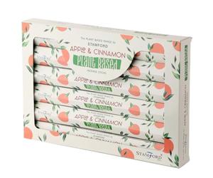 Puckator Stamford Premium Plant Based Hex Incense Sticks - Apple & Cinnamon Scented - Spiritual Insensé Sticks - Zen Meditation Gifts - Organic Insense - Insencesticks - Rituals Fragrance Sticks -20