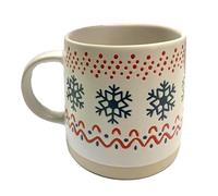 Puckator Stoneware Mug - Snowflake