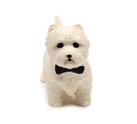Puckator Stretchy White Terrier Dog Toy