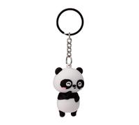 Puckator Susu the Panda Adoramals 3D PVC Keyring - Mothers Day Gifts Key Ring Keyrings Tags - Cool Keyrings Hoop Clip Fobs - Funny Cute Car Men's Accessories Stuff For Men Women - Trinket