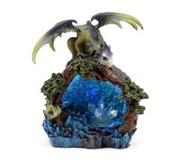 Puckator Sweet Dreams Baby Dragon LED Woodland Crystal Den