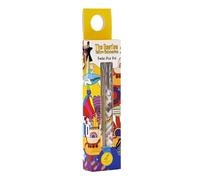 Puckator The Beatles Yellow Submarine Pen Twin Set - Great Gifts for Students From Teachers - End of term Gifts for Pupils - Coloured Pen as Class Gifts - Student Starter Pack Pen