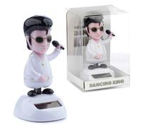 Puckator The King Solar Pal - Home Office Table Desk Dashboard Car Decor Decoration - Gift Ideas - Gifts For Teenage Old Boy Girl Dad Mums - Powered KIds Toys Toy Figure Figures