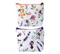 Puckator The Nectar Meadows PVC Purse - Ladies Women's Womens Slim Purses Wallets Wallet for Women - Coin Pouch Purse Men - Card Holder with Zip - Small Cash Wallet Bag Bags UK
