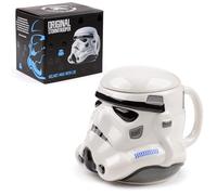 Puckator The Original Stormtrooper Helmet Ceramic Shaped Tea Coffee Mug Funny Home Accessories Cute Gifts for Girlfriend Large Mugs for Men Women Hot Drinks Cups Presents Secret Santa Gift Cup Set