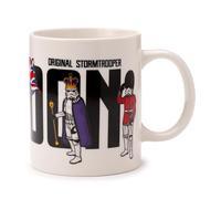 Puckator The Original Stormtrooper London Porcelain Tea Coffee Mug - Funny Home Accessories - Cute Gifts for Girlfriend - Large Mugs for Men Women Hot Drinks Cups Presents Secret Santa Gift Cup Set