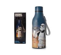 Puckator The Original Stormtrooper Planet Day Off Hot & Cold Drinks Bottle 500ml - Reusable Insulated Active Water Bottle Flask For Girls And Boys - Cold For 24h And Hot For 12h - Modern Flask