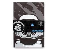 Puckator The Original Stormtrooper Recycled Paper A5 Notebook - School Teacher Student Homework Study Planner Notepad - Collage University Essentials Journals Planners - Jotter Uni Gifts Stationery
