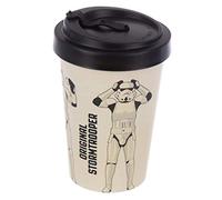 Puckator The Original Stormtrooper Reusable Take-Up Mug with Detachable Lid - White Stormtrooper