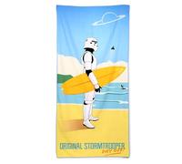 Puckator The Original Stormtrooper Surf Day Off Microfibre Beach Towel - Large Quick Drying Lightweight Thin Funny Mens Girls Beach Pool Holiday Towel Towels For Adults Womens - Vacation Accessories