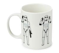 Puckator The Original Stormtrooper White Porcelain Tea Coffee Mug - Funny Home Accessories - Cute Gifts for Girlfriend - Large Mugs for Men Women Hot Drinks - Cups Presents Secret Santa Gift Cup Set