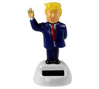 Puckator The President Trump Solar Pal - Home Office Table Desk Dashboard Car Decor Decoration - Gift Ideas - Gifts For Teenage Old Boy Girl Dad Mums - Powered KIds Toys Toy Figure Figures