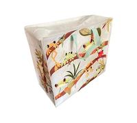 Puckator Tropical Frogs Zip Up Laundry Storage Bag - Washing Basket - Large Storage Bags - Laundry Basket - Room Accessories For Men - Laundry Storage - Big Bags - Clothes Bin - Laundry Bins