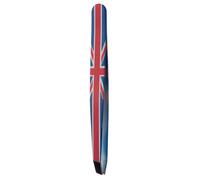 Puckator UK Flag Tweezers - Sharp Thin Fine Kids Mini Ingrown Hair Tweezers - Stocking Fillers - Tweezer for Facial Hair Women Chin - Small Gift - Splinter Removal