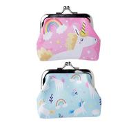 Puckator Unicorn Magic Tic Tac Purse - Ladies Women's Womens Slim Purses Wallets Wallet for Women - Coin Pouch Purse Men - Card Holder with Zip - Small Cash Wallet Bag Bags UK